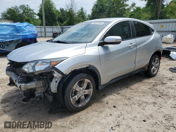 2016 Honda HR-V EX with VIN 3CZRU5H52GM710589, listed as a Copart auction lot 55251945 with 121,345 mi miles and Salvage Title. Bid and sale history available at DreamBid. Image 1.