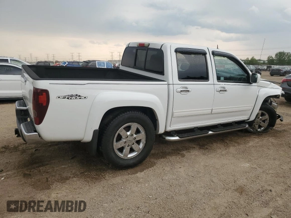 2011 GMC Canyon SLE1 with VIN 1GTH5MFEXB8129303, listed as a Copart auction lot 58571285 with 175,338 mi miles and Salvage title. Bid and sale history available at DreamBid. Image 3.