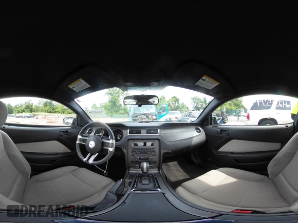 2014 Ford Mustang V6 with VIN 1ZVBP8AM9E5273871, listed as a IAAI auction lot 42457947 with 129,175 mi miles and . Bid and sale history available at DreamBid. Image 18.
