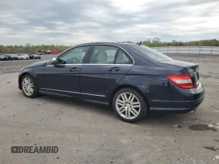 2009 Mercedes-Benz C-Class 3.0L Sport with VIN WDDGF81X49F236898, listed as a Copart auction lot 53318825 with 124,176 mi miles and Salvage Title. Bid and sale history available at carsss.com. Image 2.