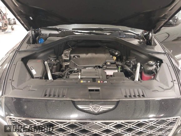 2025 Genesis GV80 Standard with VIN KMUHFESB2SU258557, listed as a IAAI auction lot 42116138 with 1,474 mi miles and . Bid and sale history available at DreamBid. Image 10.