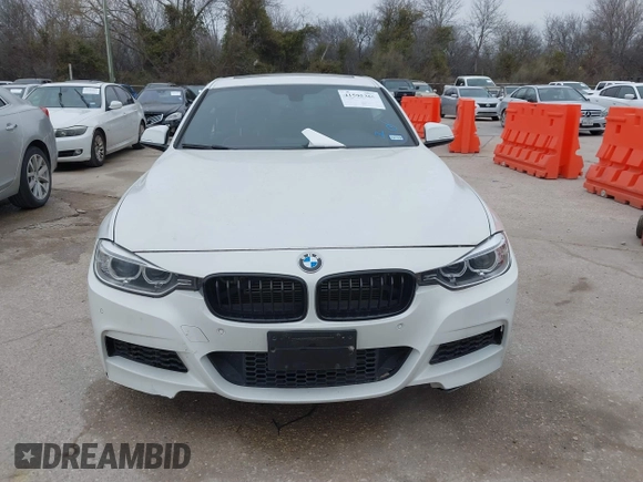 2013 BMW 3 Series 335i with VIN WBA3A9C50DF477209, listed as a IAAI auction lot 41595369 with 99,241 mi miles. Bid and sale history available at carsss.com. Image 11.