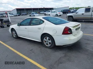 2006 Pontiac Grand Prix z VIN 2G2WP552061252216, wystawiony jako IAAI lot #42443695 z przebiegiem 140 310 mil mil oraz . Historia ofert i sprzedaży dostępna na DreamBid. Obrazek 3.