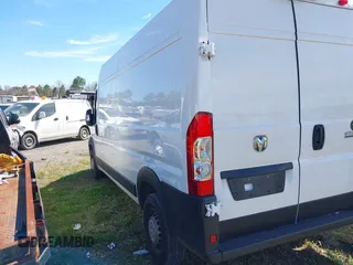 2024 Ram ProMaster Cargo Tradesman with VIN 3C6LRVDGXRE132198, listed as a IAAI auction lot 41723893 with 12,388 mi miles and . Bid and sale history available at DreamBid. Image 3.