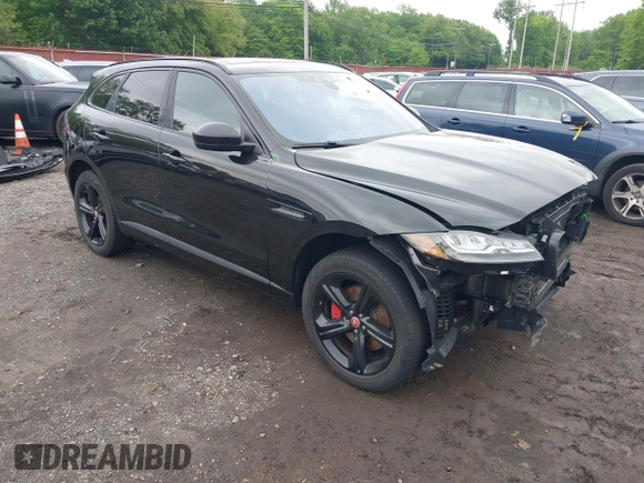 2017 Jaguar F-Pace S z VIN SADCM2BV9HA897075, wystawiony jako IAAI lot #42329944 z przebiegiem 92 259 mil mil oraz . Historia ofert i sprzedaży dostępna na DreamBid. Obrazek 1.