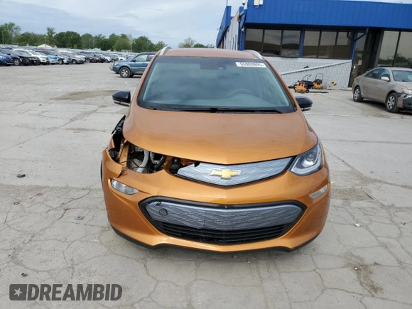 2017 Chevrolet Bolt EV Premier with VIN 1G1FX6S00H4161371, listed as a Copart auction lot 55960805 with 100,902 mi miles and Salvage title. Bid and sale history available at DreamBid. Image 5.