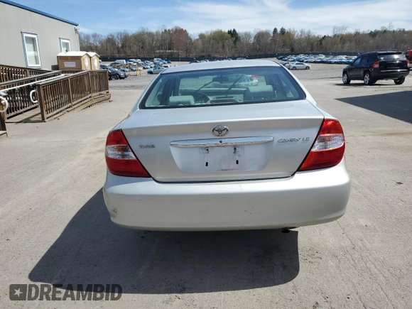 2004 Toyota Camry LE with VIN 4T1BE32K14U913225, listed as a Copart auction lot 53991665 with Not Provided miles and Salvage Title. Bid and sale history available at DreamBid. Image 6.