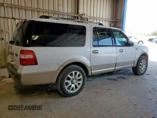 2014 Ford Expedition Max XLT with VIN 1FMJK1H51EEF18452, listed as a Copart auction lot 63928415 with Not provided miles and Salvage title. Bid and sale history available at DreamBid. Image 3.