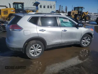 2015 Nissan Rogue SL with VIN 5N1AT2MV8FC848594, listed as a Copart auction lot 46157925 with Not Provided miles and Non Repairable. Bid and sale history available at DreamBid. Image 3.