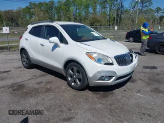 2014 Buick Encore Leather with VIN KL4CJCSB0EB566644, listed as a IAAI auction lot 41877546 with 66,113 mi miles. Bid and sale history available at carsss.com. Image 1.