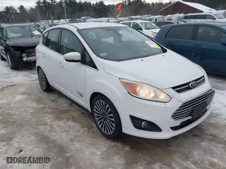 2013 Ford C-Max Energi SEL with VIN 1FADP5CU8DL512124, listed as a IAAI auction lot 41640576 with 176,135 mi miles. Bid and sale history available at carsss.com. Image 1.