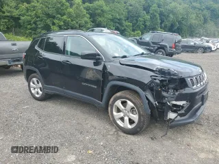 2019 Jeep Compass Latitude с VIN 3C4NJDBB8KT839196, выставлен на аукционе Copart как лот 63971645 с пробегом 42 691 миль миль и Списание • Salvage title. История ставок и продаж доступна на DreamBid. Изображение 4.