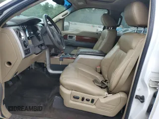 2009 Ford F-150 XL with VIN 1FTPW14V19FB11482, listed as a Copart auction lot 62647635 with 317,024 mi miles and Salvage title. Bid and sale history available at DreamBid. Image 7.