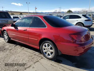 1998 Acura CL Premium z VIN 19UYA2253WL001513, wystawiony jako Copart lot #86998034 z przebiegiem 123 918 mil mil oraz Szkody całkowita. Historia ofert i sprzedaży dostępna na DreamBid. Obrazek 2.