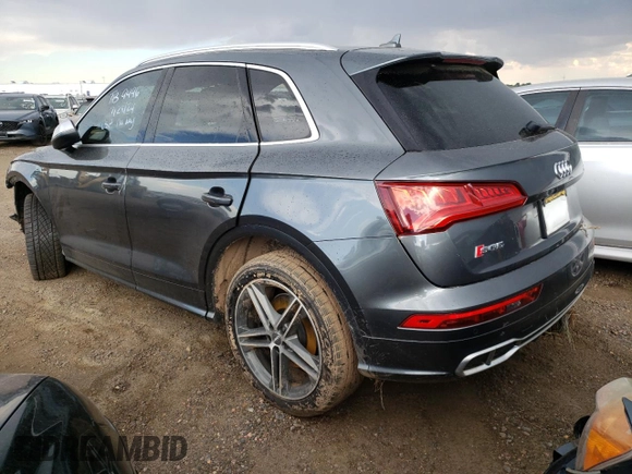 2018 Audi SQ5 Premium Plus with VIN WA1A4AFY0J2205183, listed as a Copart auction lot 65414304 with 53,868 mi miles and Salvage Title. Bid and sale history available at DreamBid. Image 2.