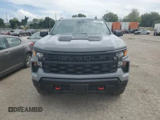 2024 Chevrolet Silverado 1500 Custom Trail Boss with VIN 3GCPDCEK4RG180378, listed as a Copart auction lot 71771424 with 7,590 mi miles and Salvage Title. Bid and sale history available at carsss.com. Image 5.