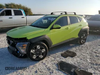 2024 Hyundai Kona SEL with VIN KM8HB3AB2RU141555, listed as a Copart auction lot 68497824 with 2,647 mi miles and Salvage Title. Bid and sale history available at carsss.com. Image 1.