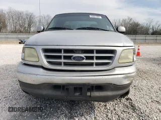 2002 Ford F-150 XL with VIN 1FTRX17282NA63790, listed as a Copart auction lot 42057394 with 158,054 mi miles and Salvage Title. Bid and sale history available at carsss.com. Image 5.