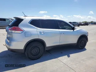 2015 Nissan Rogue S with VIN KNMAT2MV3FP535479, listed as a Copart auction lot 50751055 with 107,241 mi miles and Clean Title. Bid and sale history available at DreamBid. Image 3.