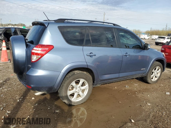 2011 Toyota RAV4 Limited with VIN 2T3DK4DV5BW052649, listed as a Copart auction lot 51754905 with 192,498 mi miles and Salvage title. Bid and sale history available at DreamBid. Image 3.
