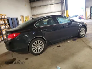 2011 Buick Regal CXL RL1 with VIN W04GN5EC5B1084016, listed as a Copart auction lot 49895065 with 125,129 mi miles and Salvage Title. Bid and sale history available at carsss.com. Image 3.