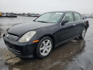 2004 Infiniti G35 w/Leather with VIN JNKCV51E14M604174, listed as a Copart auction lot 43982715 with 171,385 mi miles and Clean Title. Bid and sale history available at DreamBid. Image 1.