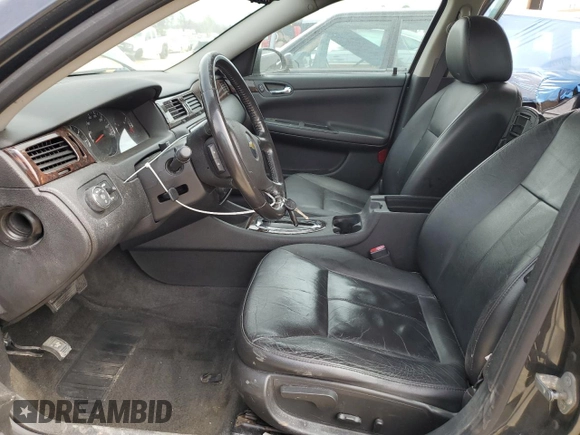2012 Chevrolet Impala LTZ with VIN 2G1WC5E35C1315525, listed as a Copart auction lot 47987615 with 130,099 mi miles and Salvage Title. Bid and sale history available at DreamBid. Image 7.