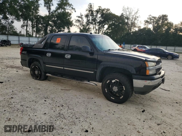 2005 Chevrolet Avalanche Z71 with VIN 3GNEK12Z75G245891, listed as a Copart auction lot 73457764 with 211,255 mi miles and Salvage Title. Bid and sale history available at carsss.com. Image 4.