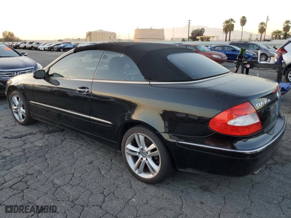 2006 Mercedes-Benz CLK-Class 3.5L with VIN WDBTK56HX6F200163, listed as a Copart auction lot 82704494 with 163,966 mi miles and Clean Title. Bid and sale history available at carsss.com. Image 2.