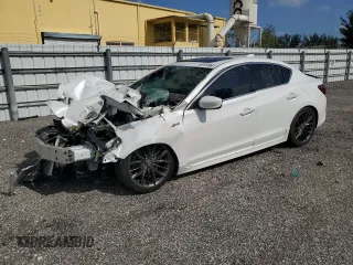 2022 Acura ILX w/Premium/A-Spec Package with VIN 19UDE2F82NA008860, listed as a Copart auction lot 51035375 with 0 mi miles and Clean Title. Bid and sale history available at carsss.com. Image 1.