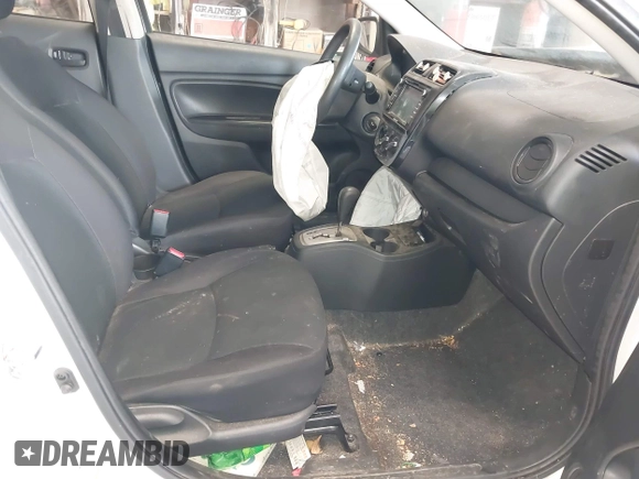2019 Mitsubishi Mirage ES z VIN ML32F3FJ1KHF12997, wystawiony jako IAAI lot #42060181 z przebiegiem 89 393 mil mil oraz . Historia ofert i sprzedaży dostępna na DreamBid. Obrazek 5.