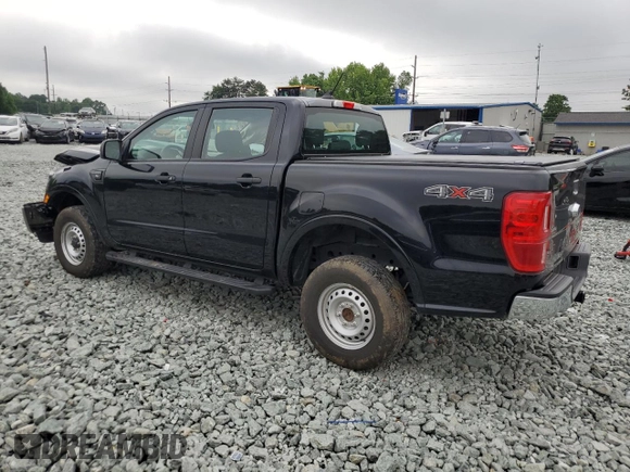 2020 Ford Ranger XL with VIN 1FTER4FH0LLA78569, listed as a Copart auction lot 57336735 with 52,196 mi miles and Salvage title. Bid and sale history available at DreamBid. Image 2.