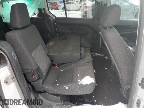 2017 Ford Transit Connect XL with VIN NM0GE9E76H1334045, listed as a Copart auction lot 47665785 with 62,176 mi miles and Salvage title. Bid and sale history available at DreamBid. Image 12.