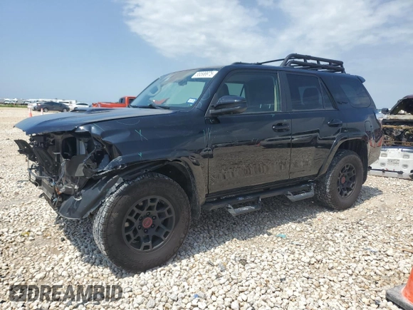 2022 Toyota 4Runner TRD Pro with VIN JTELU5JR2N6004630, listed as a Copart auction lot 55599975 with 79,746 mi miles and Salvage title. Bid and sale history available at DreamBid. Image 1.