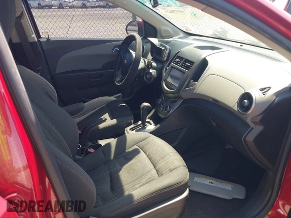 2016 Chevrolet Sonic LT with VIN 1G1JC6SH7G4127373, listed as a IAAI auction lot 41970423 with 130,440 mi miles. Bid and sale history available at carsss.com. Image 5.