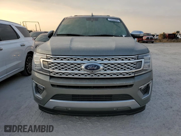 2019 Ford Expedition Platinum with VIN 1FMJU1LT7KEA71668, listed as a Copart auction lot 74433484 with 0 mi miles and Salvage Title. Bid and sale history available at carsss.com. Image 5.