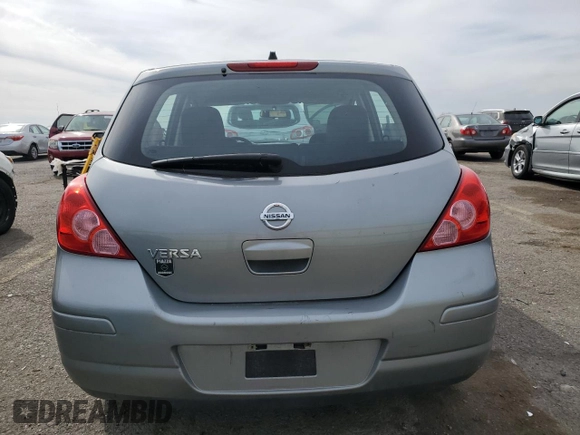 2012 Nissan Versa S with VIN 3N1BC1CPXCL360725, listed as a Copart auction lot 49407865 with 134,875 mi miles and Salvage Title. Bid and sale history available at carsss.com. Image 6.