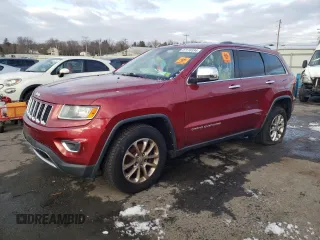 2014 Jeep Grand Cherokee Limited with VIN 1C4RJFBGXEC101246, listed as a Copart auction lot 56015244 with 119,578 mi miles and Salvage Title. Bid and sale history available at carsss.com. Image 1.