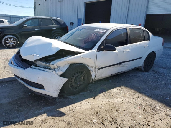 2005 Chevrolet Malibu with VIN 1G1ZS52825F198773, listed as a Copart auction lot 84797454 with 0 mi miles and Salvage Title. Bid and sale history available at carsss.com. Image 1.