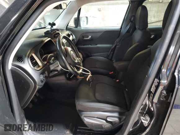 2015 Jeep Renegade Latitude with VIN ZACCJBBH2FPB79539, listed as a Copart auction lot 41370565 with 73,263 mi miles and Salvage Title. Bid and sale history available at carsss.com. Image 7.