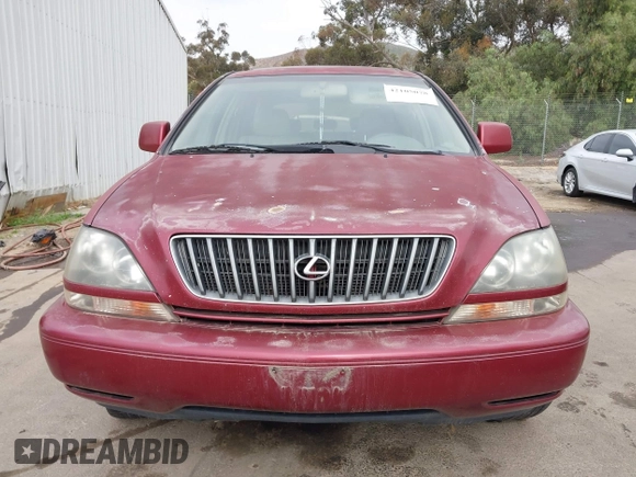 2000 Lexus RX 300 with VIN JT6HF10UXY0148220, listed as a IAAI auction lot 42105078 with 250,618 mi miles. Bid and sale history available at carsss.com. Image 12.