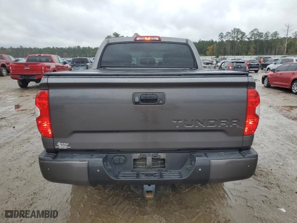 2016 Toyota Tundra 2WD Truck Platinum with VIN 5TFGW5F11GX211137, listed as a Copart auction lot 82516064 with 105,524 mi miles and Salvage Title. Bid and sale history available at carsss.com. Image 6.