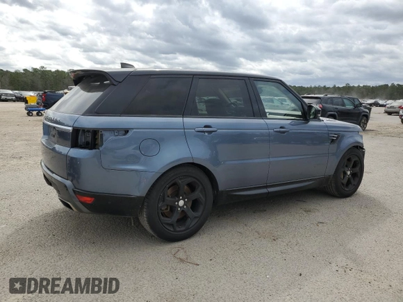 2018 Land Rover Range Rover Sport HSE with VIN SALWR2RV3JA189547, listed as a Copart auction lot 47369325 with 112,741 mi miles and Salvage Title. Bid and sale history available at carsss.com. Image 3.