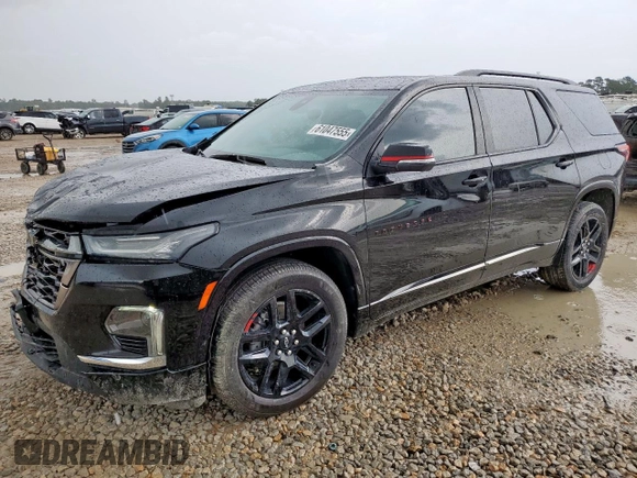 2023 Chevrolet Traverse Premier with VIN 1GNERKKWXPJ182441, listed as a Copart auction lot 61047555 with 151,567 mi miles and Salvage title. Bid and sale history available at DreamBid. Image 1.
