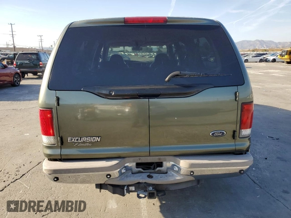 2001 Ford Excursion Limited with VIN 1FMNU42S71EA39829, listed as a Copart auction lot 79094054 with 405,339 mi miles and Salvage title. Bid and sale history available at DreamBid. Image 6.