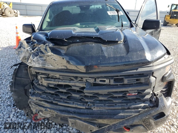 2024 Chevrolet Silverado 1500 Custom Trail Boss with VIN 3GCUDCED9RG177450, listed as a Copart auction lot 41687785 with 0 mi miles and Salvage Title. Bid and sale history available at carsss.com. Image 12.