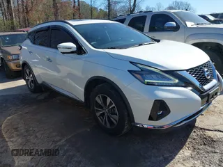 2020 Nissan Murano SV z VIN 5N1AZ2BJ1LN114474, wystawiony jako IAAI lot #41490559 z przebiegiem 61 958 mil mil oraz . Historia ofert i sprzedaży dostępna na DreamBid. Obrazek 1.