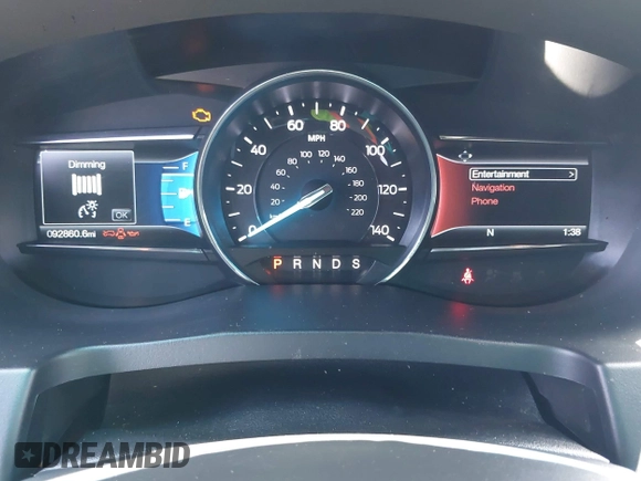 2017 Ford Explorer Sport z VIN 1FM5K8GT4HGA61316, wystawiony jako IAAI lot #42572392 z przebiegiem 92 860 mil mil oraz . Historia ofert i sprzedaży dostępna na DreamBid. Obrazek 7.