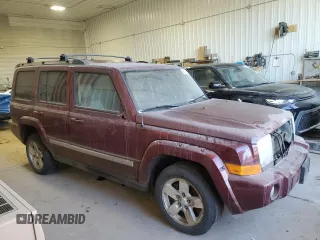 2007 Jeep Commander Limited with VIN 1J8HG582X7C553502, listed as a Copart auction lot 89201285 with 184,233 mi miles and Salvage title. Bid and sale history available at DreamBid. Image 4.
