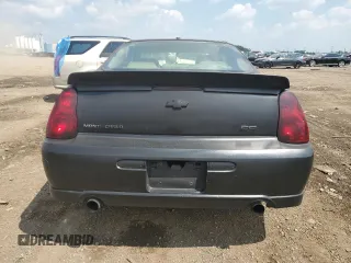 2007 Chevrolet Monte Carlo SS with VIN 2G1WL16C679159686, listed as a Copart auction lot 64812295 with Not provided miles and Clean title. Bid and sale history available at DreamBid. Image 6.